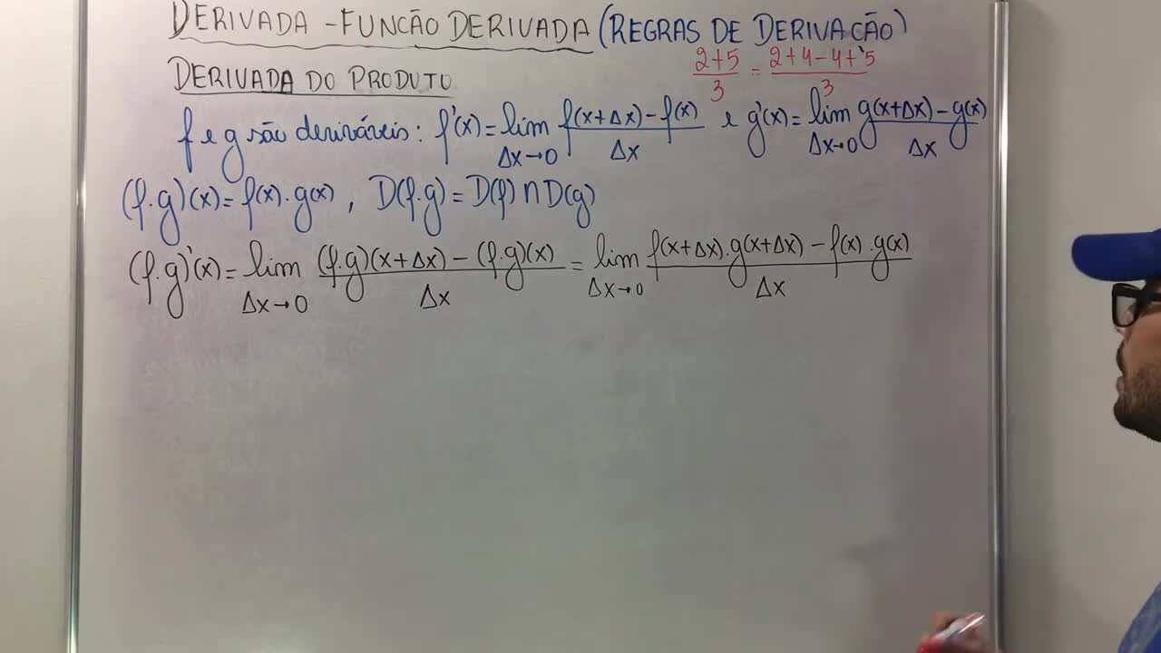 Derivadas (Aula 13): Regras de Derivação - 3ª Parte