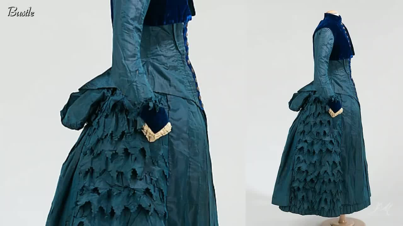 Moda Vitoriana, Bustle (anquinha) século XIX
