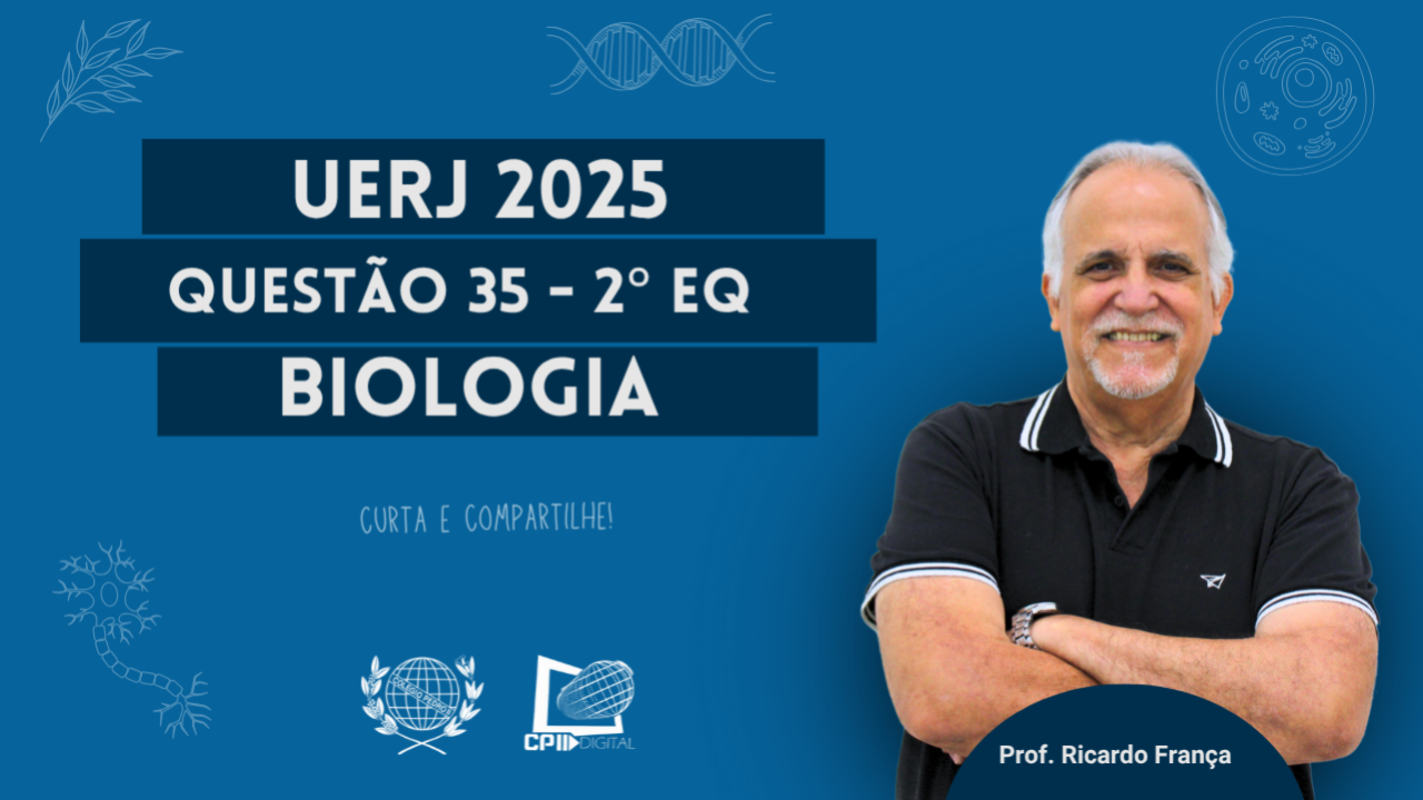 CP2 Digital - Vestibular UERJ 2025 - 2° Exame de Qualificação - Biologia - Questão 35
