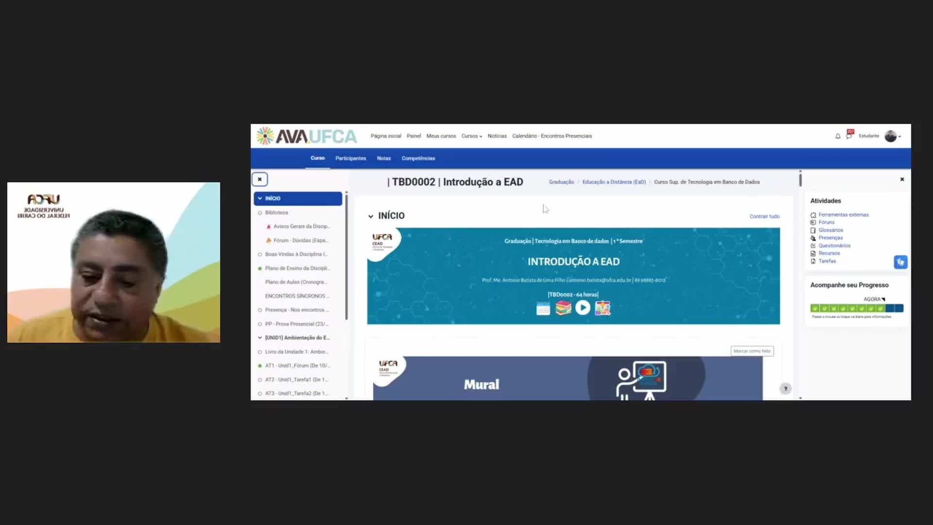 TBD - Apresentação 1º Encontro Síncrono. 16 de agosto de 2025